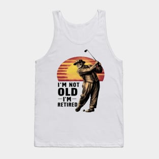 Timeless Retiree Golf Tee Tank Top